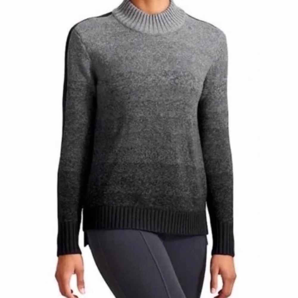 Athleta NWOT Wool Ombré Sunset Sweater (M)